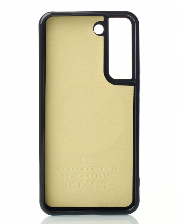 Чехол Glamour Case with MagSafe для Samsung S21 FE black