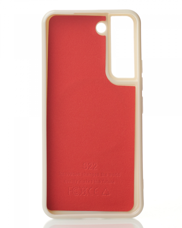 Чехол Glamour Case with MagSafe для Samsung S21 FE natural titanium