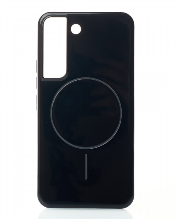 Чехол Glamour Case with MagSafe для Samsung S21 FE black