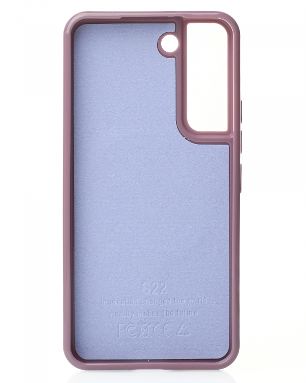 Чехол Glamour Case with MagSafe для Samsung S21 FE deep purple