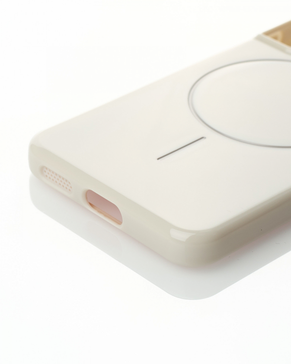 Чехол Glamour Beats Case with MagSafe для Samsung S21 natural titanium