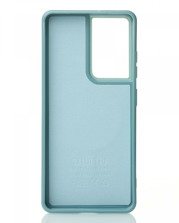 Чехол Glamour Beats Case with MagSafe для Samsung S21 Ultra wave blue