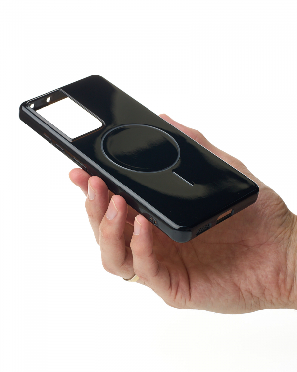 Чехол Glamour Beats Case with MagSafe для Samsung S21 Ultra black