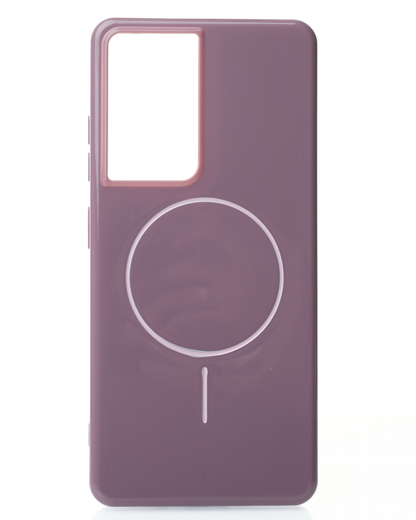 Чехол Glamour Beats Case with MagSafe для Samsung S21 Ultra deep purple