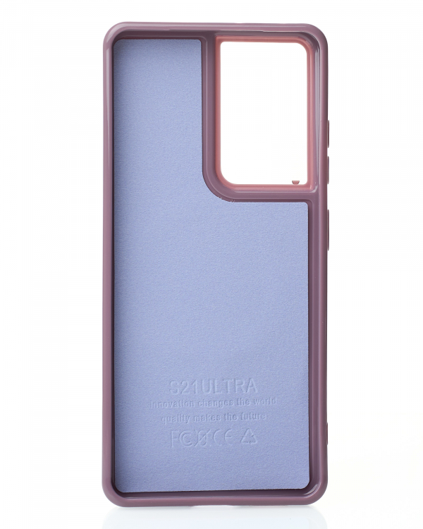 Чехол Glamour Beats Case with MagSafe для Samsung S21 Ultra deep purple