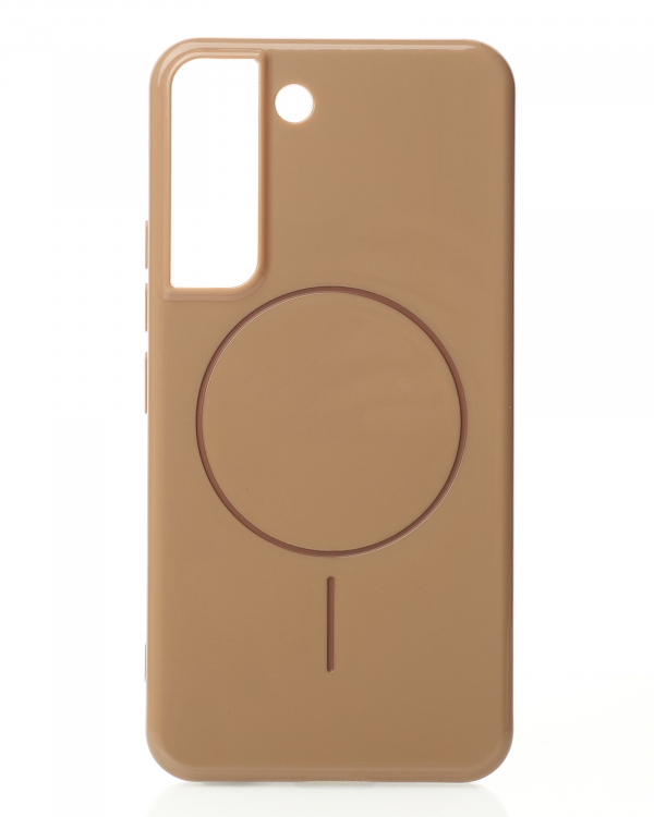 Чехол Glamour Beats Case with MagSafe для Samsung S22 desert titanium