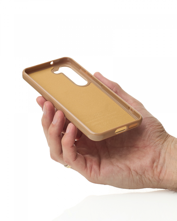 Чехол Glamour Beats Case with MagSafe для Samsung S23 desert titanium