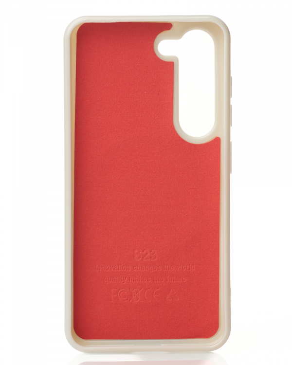 Чехол Glamour Beats Case with MagSafe для Samsung S23 natural titanium