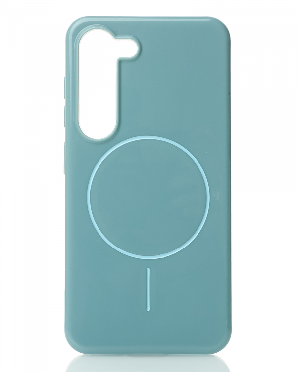Чехол Glamour Beats Case with MagSafe для Samsung S23 wave blue