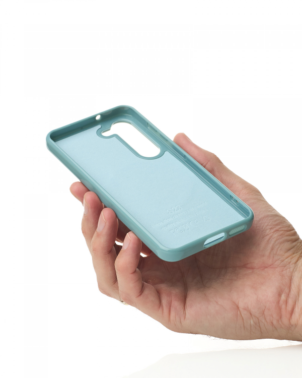 Чехол Glamour Beats Case with MagSafe для Samsung S23 wave blue