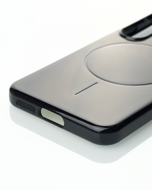 Чехол Glamour Beats Case with MagSafe для Samsung S23 black