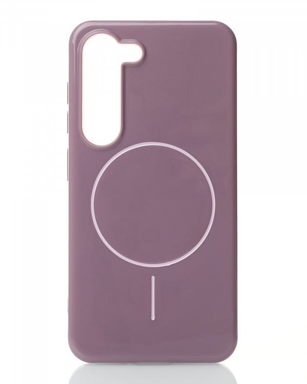 Чехол Glamour Beats Case with MagSafe для Samsung S23 deep purple