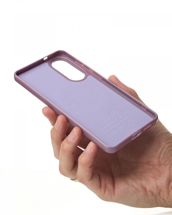 Чехол Glamour Case with MagSafe для Samsung S25 Edge deep purple