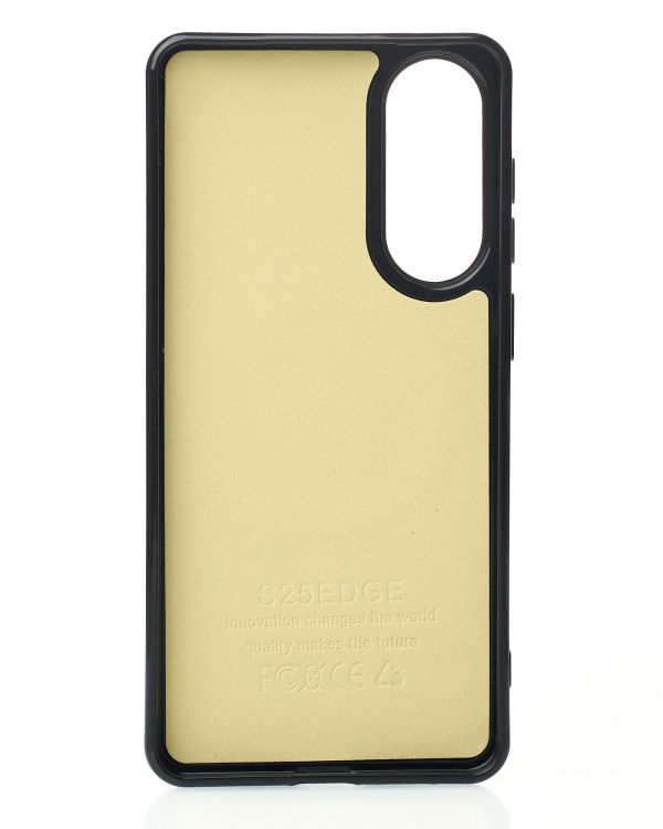 Чехол Glamour Case with MagSafe для Samsung S25 Edge black