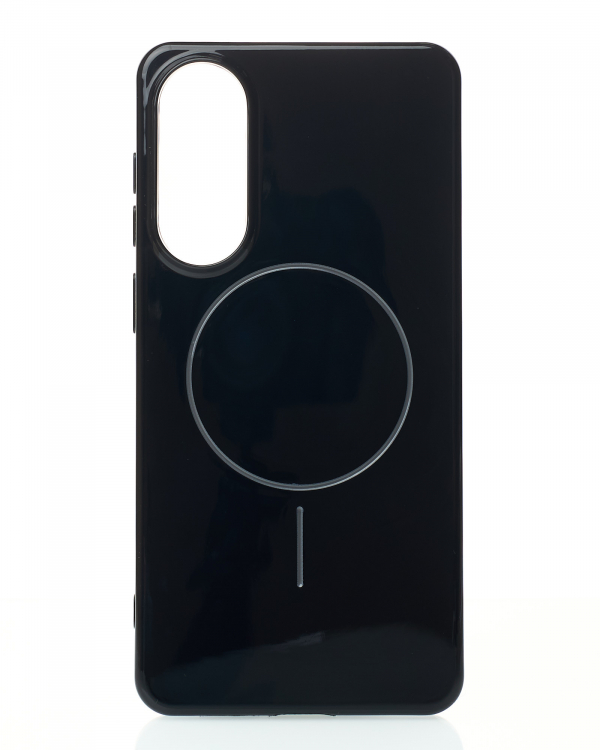 Чехол Glamour Case with MagSafe для Samsung S25 Edge black