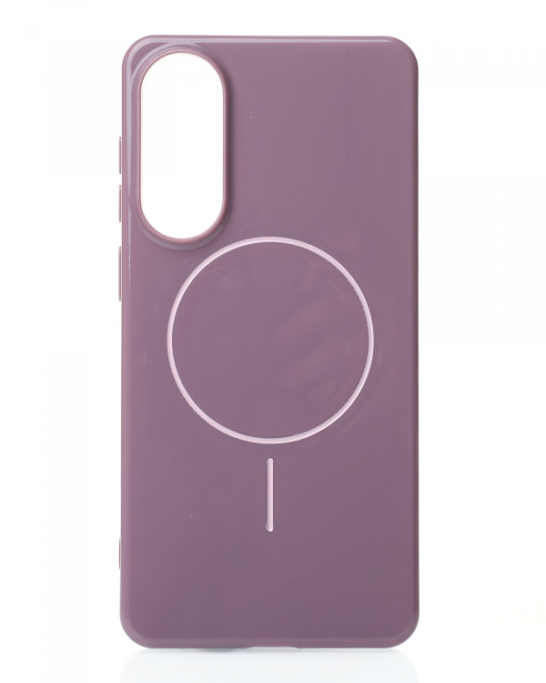 Чехол Glamour Case with MagSafe для Samsung S25 Edge deep purple