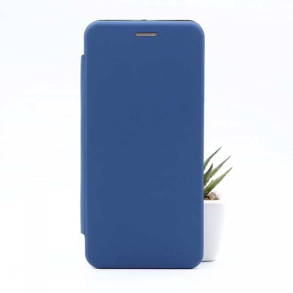 чехол-книга 360 для Xiaomi Redmi 10 Prime MATTE синий