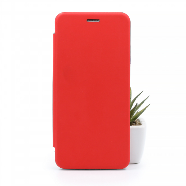 чехол-книга 360 для Xiaomi Redmi 10 Prime MATTE красный