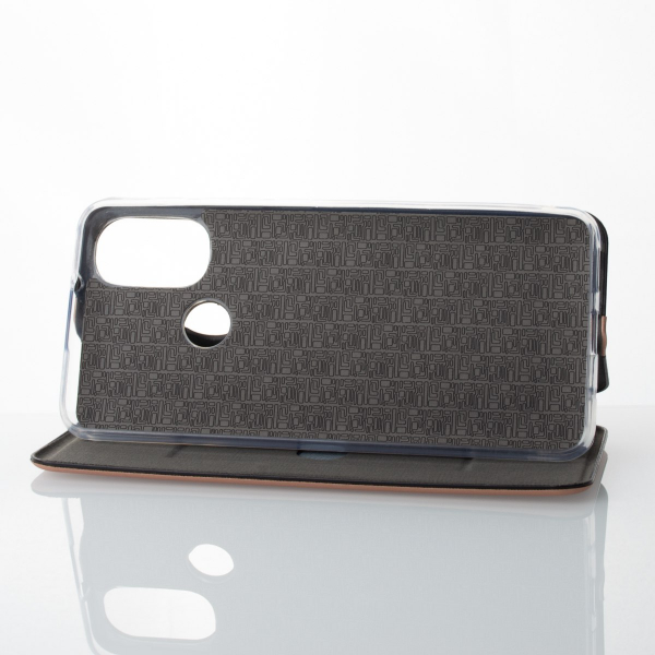 чехол-книга 360 для Motorola E40 STANDARD бронзовый