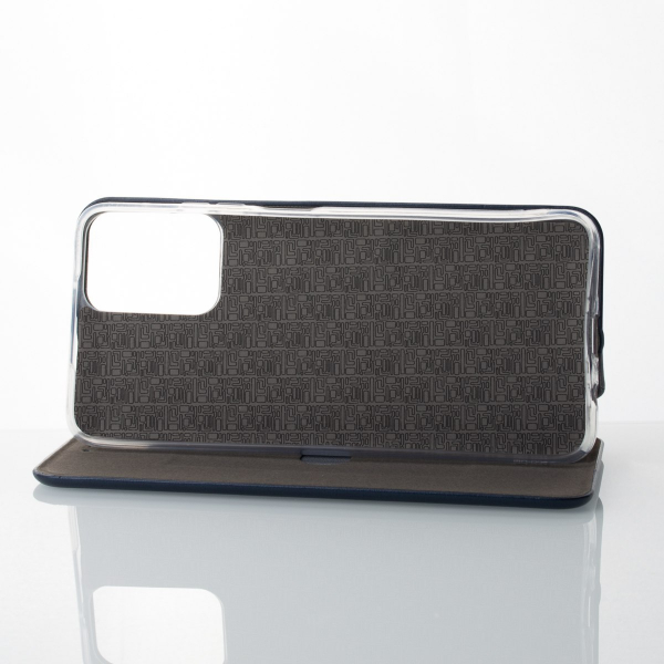 чехол-книга 360 для Motorola G04 STANDARD темно-синий