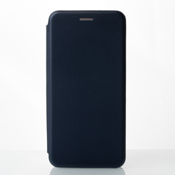 чехол-книга 360 для Motorola G34 STANDARD темно-синий