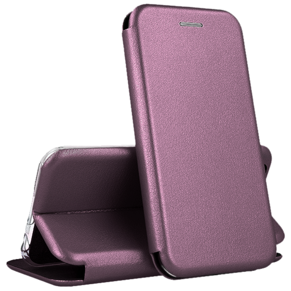 чехол-книга 360 для Samsung M51 STANDARD бордовый