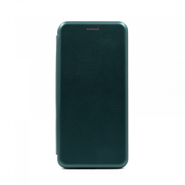 чехол-книга 360 для Xiaomi Redmi Note 10/ Note 10s STANDARD темно-зеленый
