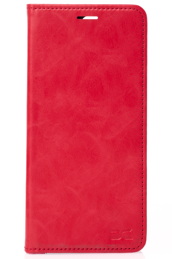 чехол-книга DC ELEGANT для Motorola G56 красный