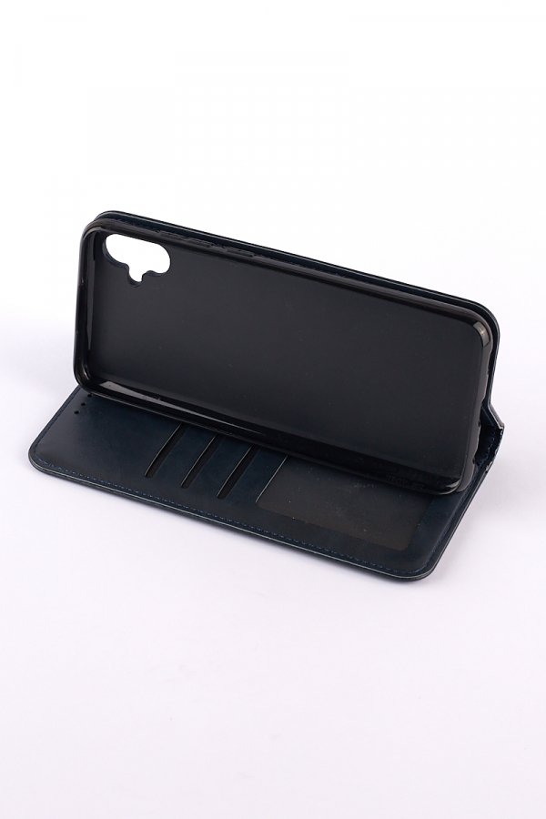 чехол-книга DC ELEGANT для Samsung A04e темно-синий