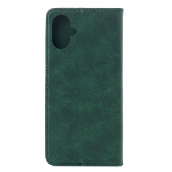 чехол-книга DC ELEGANT для Samsung A06 темно-зеленый