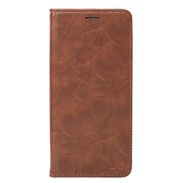 чехол-книга DC ELEGANT для Samsung A07 коричневый