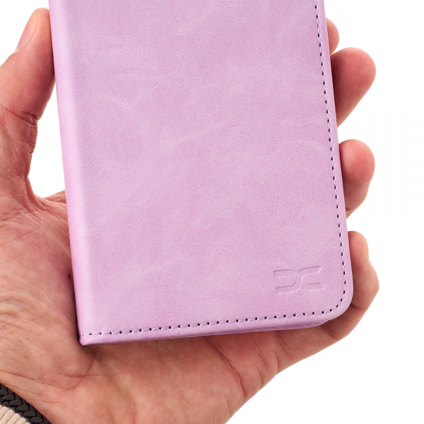 чехол-книга DC ELEGANT для Samsung A16 сиреневый