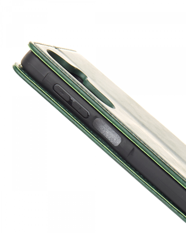 чехол-книга DC ELEGANT для Samsung A17 темно-зеленый