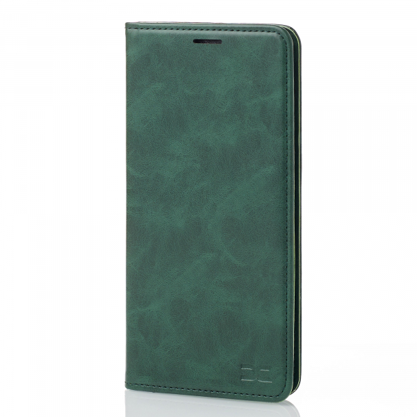 чехол-книга DC ELEGANT для Samsung A55 темно-зеленый