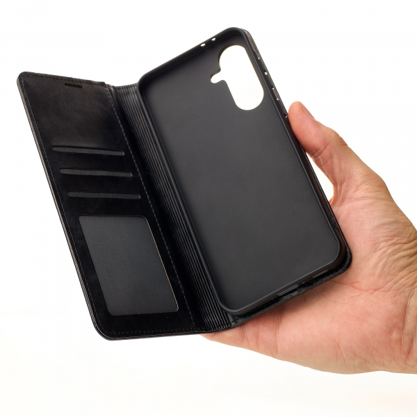чехол-книга DC ELEGANT для Samsung A56 черный