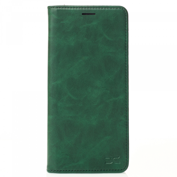 чехол-книга DC ELEGANT для Samsung A56 темно-зеленый