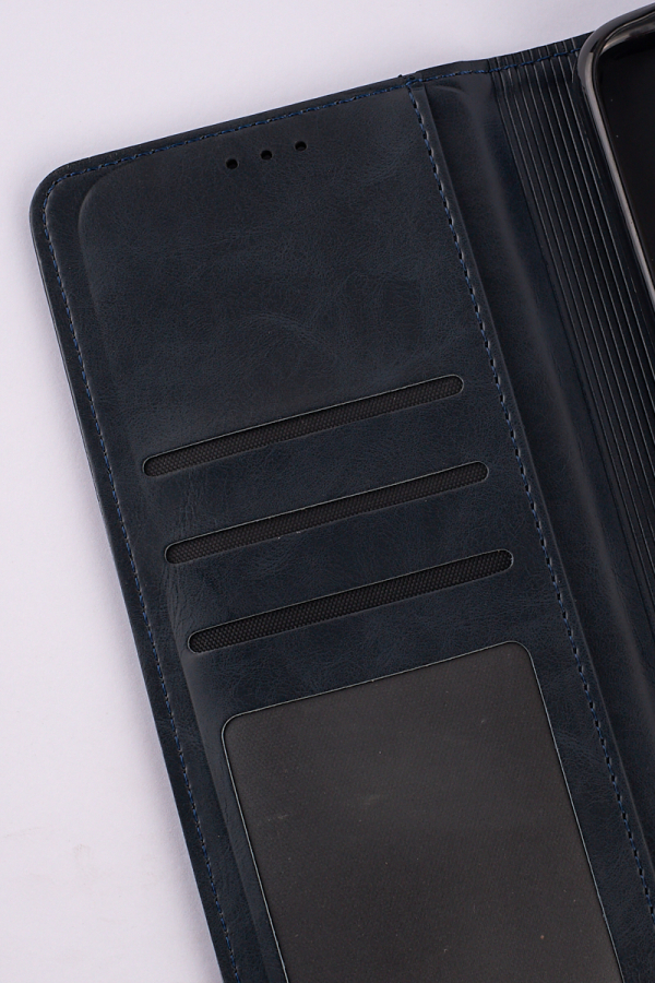 чехол-книга DC ELEGANT для Samsung M33 5G темно-синий