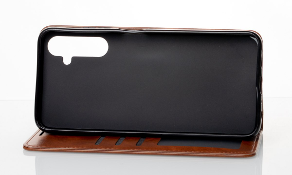 чехол-книга DC ELEGANT для Samsung M34 коричневый