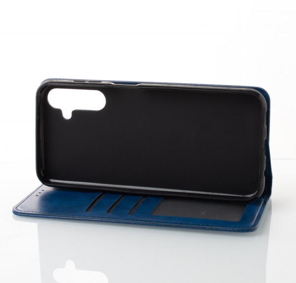 чехол-книга DC ELEGANT для Samsung M34 синий