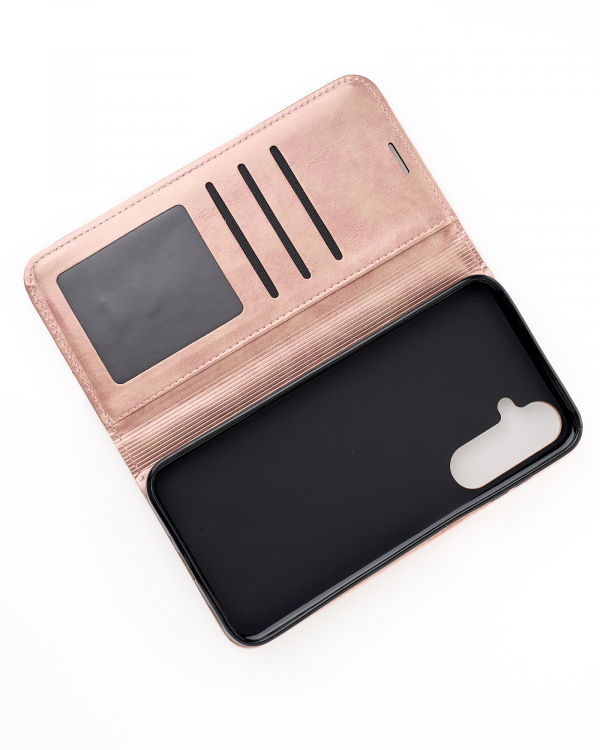 чехол-книга DC ELEGANT для Samsung M35 бронзовый