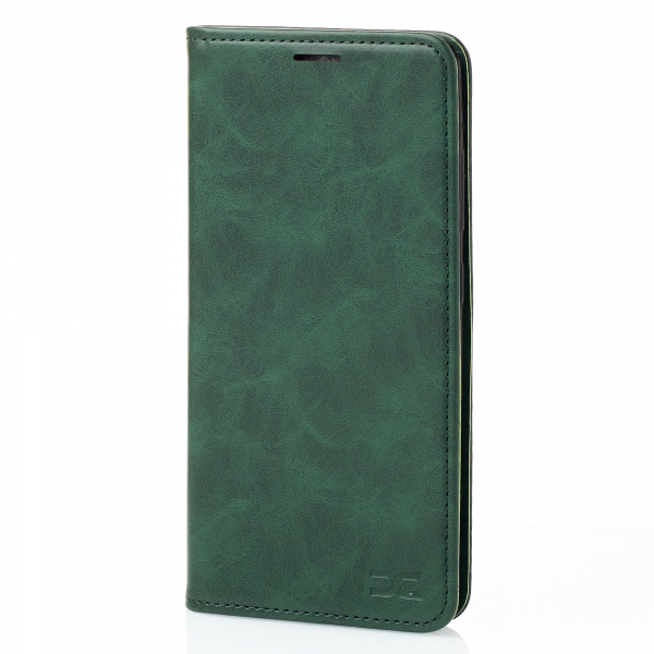 чехол-книга DC ELEGANT для Samsung S20 FE темно-зеленый