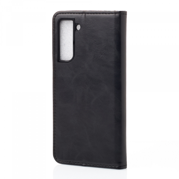 чехол-книга DC ELEGANT для Samsung S21 FE черный