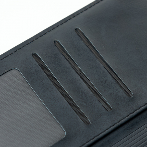 чехол-книга DC ELEGANT для Xiaomi Poco F5 темно-синий