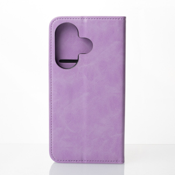 чехол-книга DC ELEGANT для Xiaomi Poco F6/Redmi Turbo 3 сиреневый
