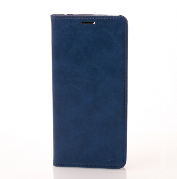 чехол-книга DC ELEGANT для Xiaomi Redmi 12 синий