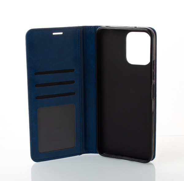 чехол-книга DC ELEGANT для Xiaomi Redmi 12 синий