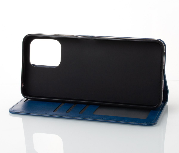 чехол-книга DC ELEGANT для Xiaomi Redmi 12 синий