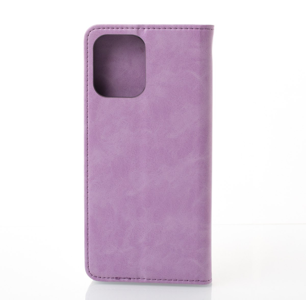 чехол-книга DC ELEGANT для Xiaomi Redmi 12 сиреневый