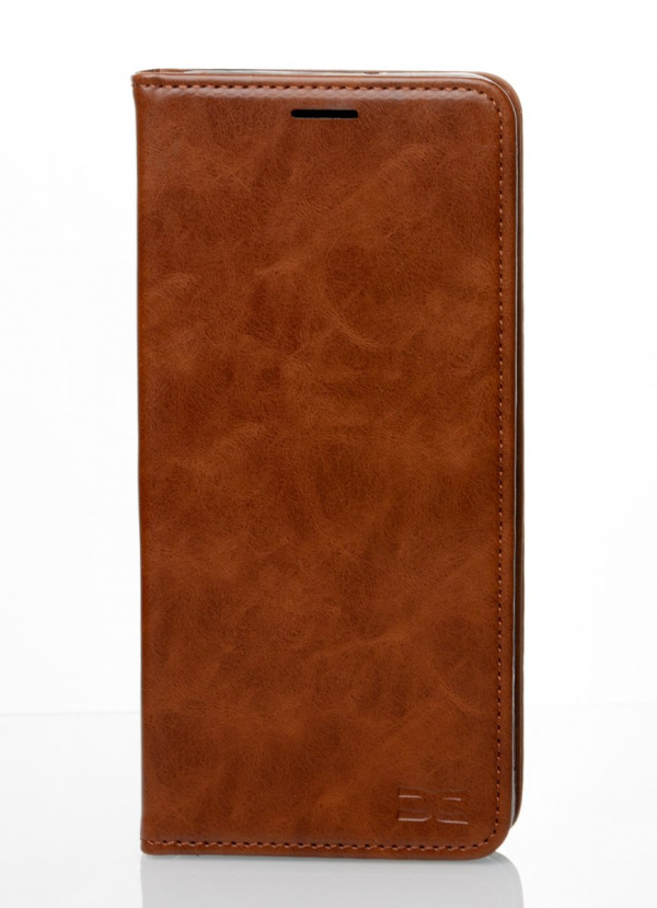 чехол-книга DC ELEGANT для Xiaomi Redmi 12C коричневый