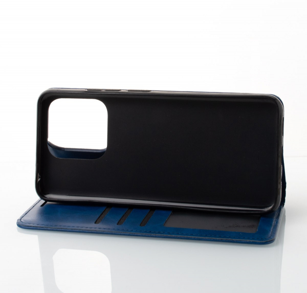 чехол-книга DC ELEGANT для Xiaomi Redmi 12C синий